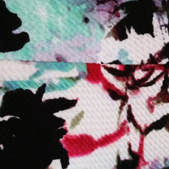 Haute Monde sleeveless dress large floral - Picture 8 of 9